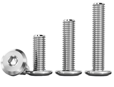 шестеренковые большие плоские винты для головы