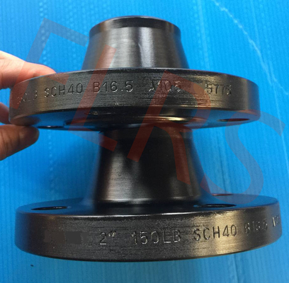 Выкованная сторона поднятая фланцом ASME B16.5/EN1092-1 шеи стальной заварки углерода