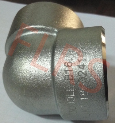 ASME B16.11 выковало штуцеры гнезда сваривая классифицирует 3000 локоть A182 F316L 90 градусов