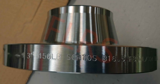 A182 F304/поднятый 304L фланец SCH10S трубы нержавеющей стали шеи стороны сваривая 3 дюйма