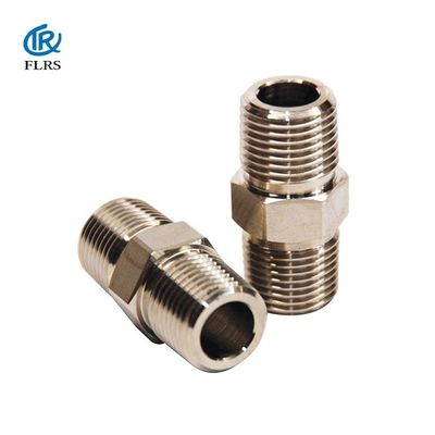 Газовое масло NPT BSPT MOC SS304 продело нитку ниппель трубы наговора