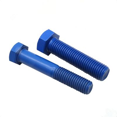 Болт головы наговора покрытия M2-M52 красочный PTFE с полным/половинным потоком UNC/UNF/BSW